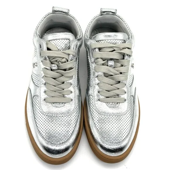 Christian Louboutin TUTTI RUI Donna Perforated Leather Sneakers Flat Shoes - Picture 8 of 16